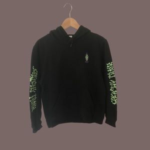 Lightly Used, Like New, Sketchy Tank Mushrooms Sweatshirt, Size Small